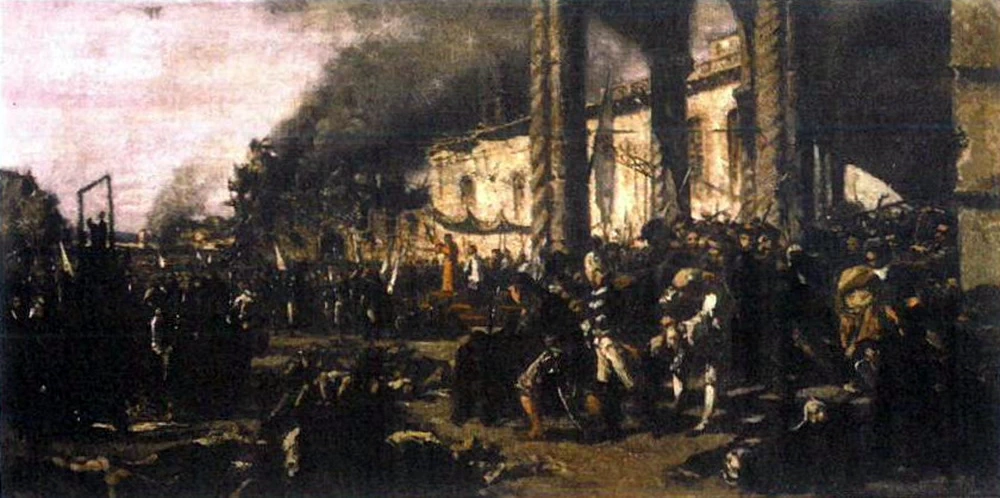 La Strage di Altamura - Museo di San Martino, Napoli